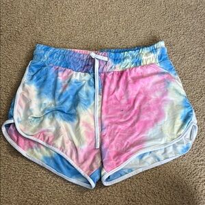 Colorful Tie-Dye Women's Shorts